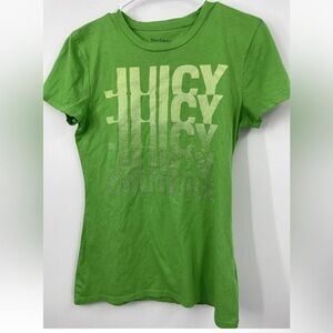 Vintage Juicy Couture T-Shirt Sz M Glitter Tee NWOT